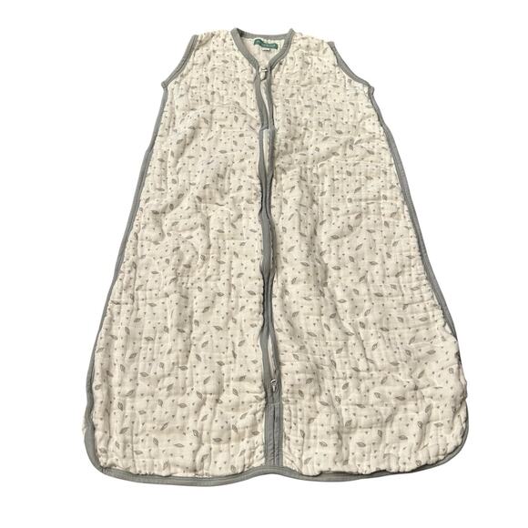 Molis & Co Muslin Baby Sleepsack Sleep Blanket XL Extra Large Gray & White (4) - Picture 1 of 10